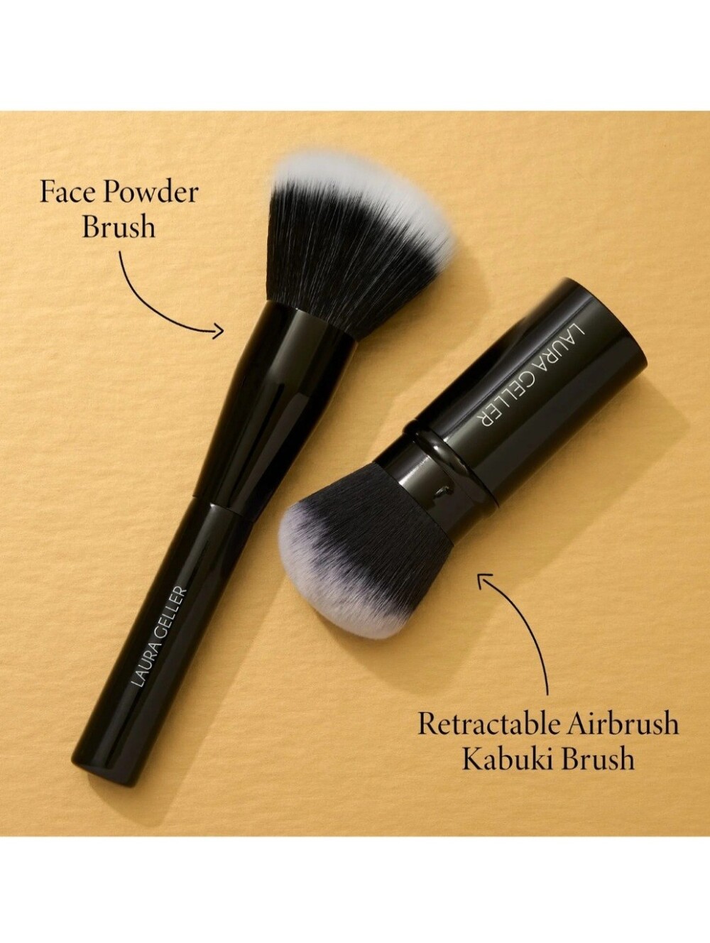 NEW Packaged Blending Beauties 2 PC Face Brush Set
